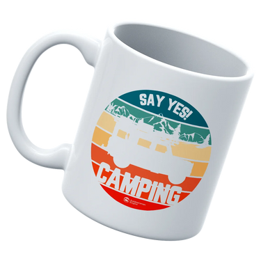 Style 70 Camping White Coffee Mug